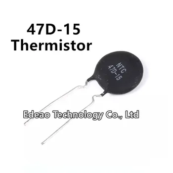 10 шт./лот Новый термистор MF72 NTC 47D-15 с отрицательным температурным коэффициентом термистора