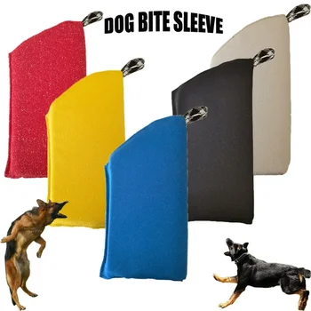Износостойкая игрушка-подушка для дрессировки домашних животных, Моющаяся, мягкая для собак с большим рукавом и собак