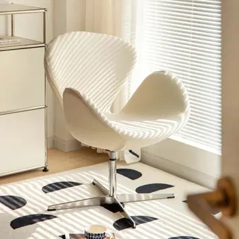 Компьютерное кресло легкое роскошное высококлассное интернет-кресло для макияжа знаменитостей ins бытовая спальня для девочек письменный стол кресло Swan chair