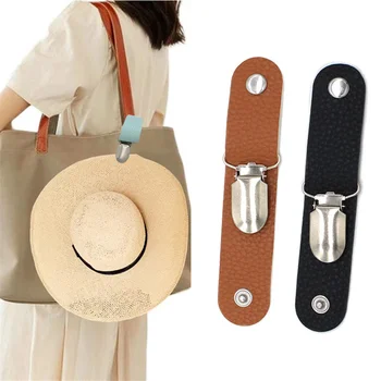 Новые зажимы для шляп на сумке Держатель для шляп для путешествий Магнитный зажим для хранения шляп Зажим для рюкзака Багаж для путешествий на открытом воздухе Предметы первой необходимости
